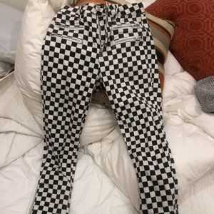 urban outfitters checkered jeans